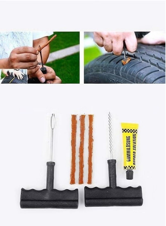 Generic Safari Heavy Duty Portable Car Air Compressor With Tubeless Tire Puncture Repair Kit  - Image 3