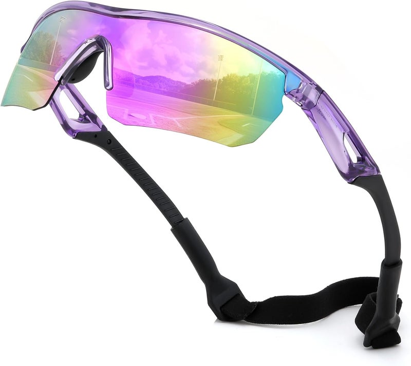 FEISEDY Kids Teens Baseball Polarized Sunglasses Sports TR90 Frame Boys Girls Cycling B2454 - Image 1