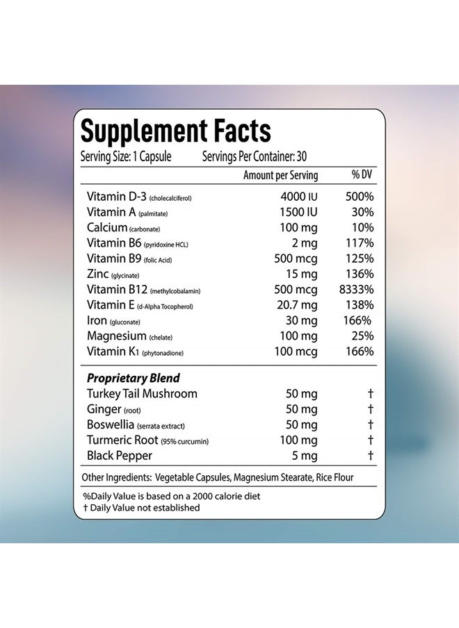 IBDassist - ™ - IBD Vitamins - Supports with malabsorption and GI Tract Inflammation - Crohn's and Colitis - Inflammatory Bowel - Image 1