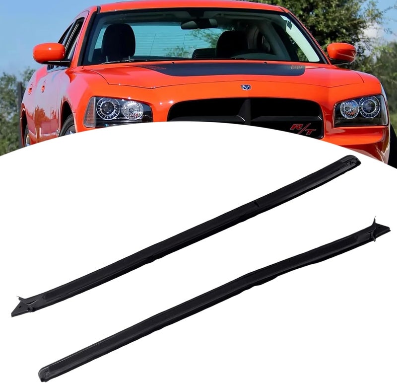Flynsu Flynus Left & Right Side Windshield Pillar Molding Replacement for Chrysler 300, Dodge Charger, and Magnum (2005-2010) - Image 2