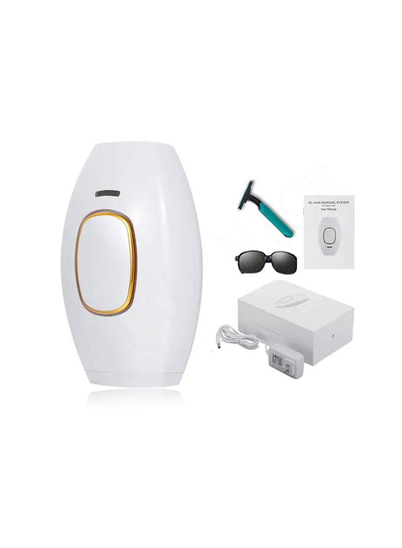 Permanent IPL Laser Painless Permanent Hair Removal Electric Epilator Laser Machine For Women & Men Full Body Use. Upgraded to 500k Flashes. Latest Generation IPL Laser Technology. White. - Image 2