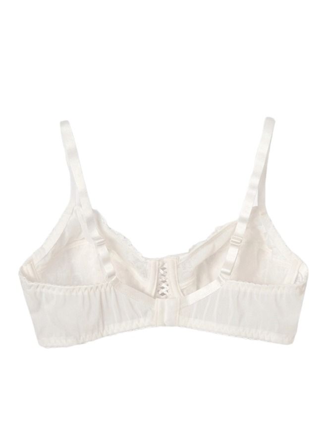 ITALO 2-Piece Elastic Adjustable Replacement Bra Lace 1.5 Centimeter Off White Color Repair Self Hand Easily  - Image 4