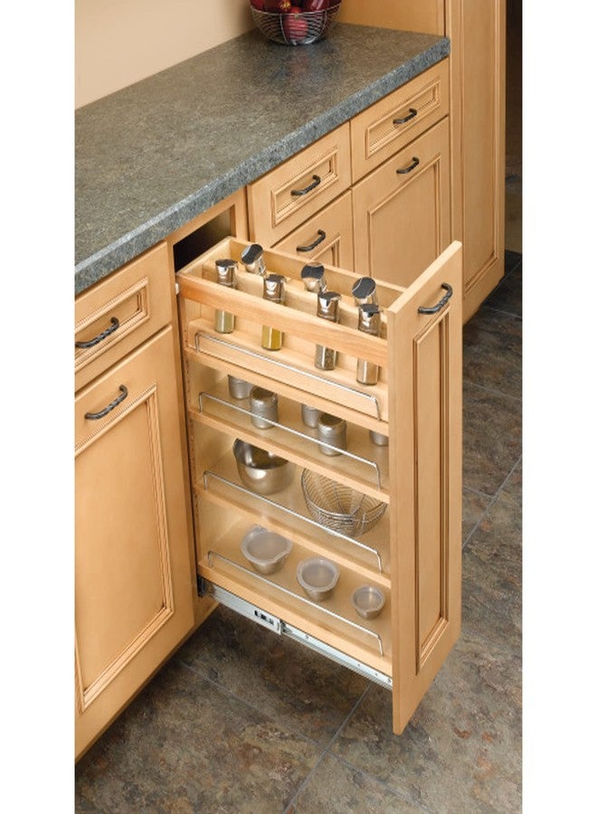 Rev-A-Shelf Wood Spice Insert Accessory for 448 Series Organizer w/Soft-Close - Image 2