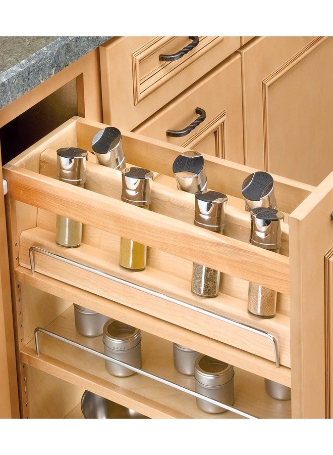 Rev-A-Shelf Wood Spice Insert Accessory for 448 Series Organizer w/Soft-Close - Image 4