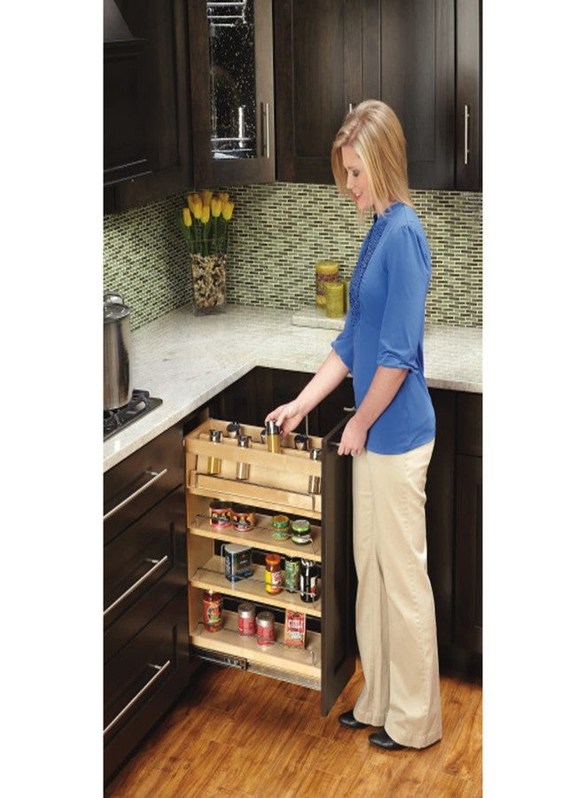 Rev-A-Shelf Wood Spice Insert Accessory for 448 Series Organizer w/Soft-Close - Image 5