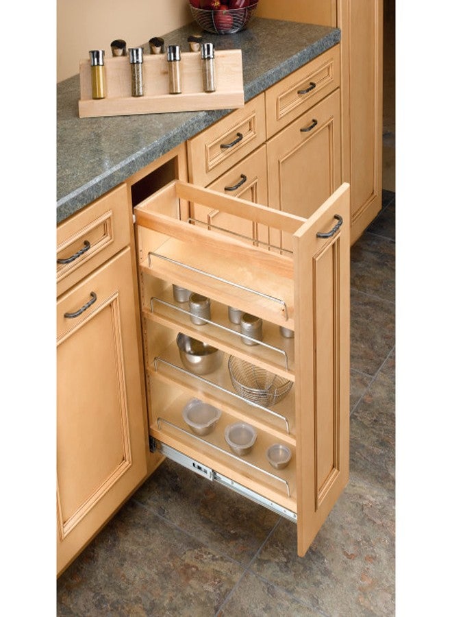Rev-A-Shelf Wood Spice Insert Accessory for 448 Series Organizer w/Soft-Close - Image 3