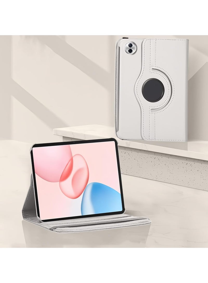 general Case Compatible Honor Pad 10 12.1-inch 2025 Tablet Protector Rotating 360 Solid Colour Case  Case