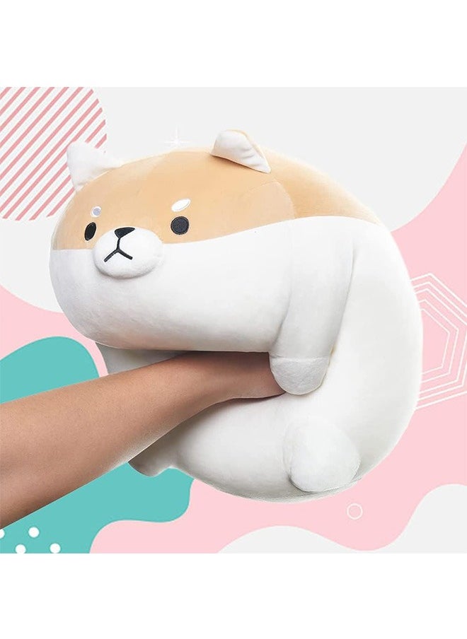 Garlo Stuffed Animal Shiba Inu Plush Dog Toy Anime Plush Soft Pillow, Plushies Shiba Inu Plush Plush Toy Pillows Doll Dog,Plush Toy Gifts for Girl Boy  - Image 2