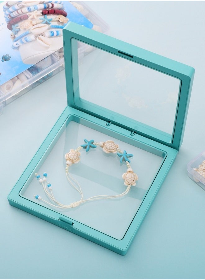Healife Ocean Style Vacation Turquoise Turtle Shells Starfish Clay Beads Bracelet Making Kit Gift for Friend  - Image 4