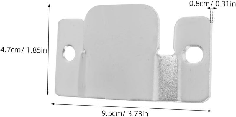 VOSAREA 12pcs Sofa Connector Kit Sectional Couch Connectors Couch Sectional Metal Furniture Clamps for Sofa - Image 2