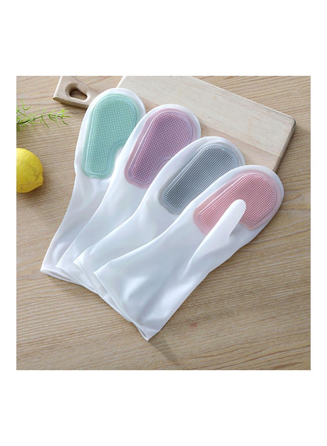 NIBEMINENT Magic Gloves With Wash Scrubber Multicolour - Image 1
