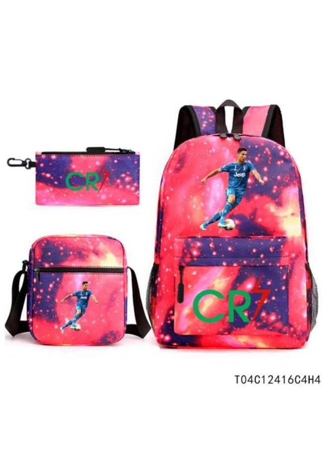 Generic Anime element backpack three-piece set, exquisite design, powerful storage to meet the needs - 25  - Image 1
