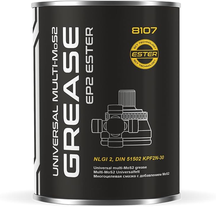 MANNOL Universal Grease EP-2 Multi.MoS2 Grease 800 g Lubricant Lubrication - Image 1