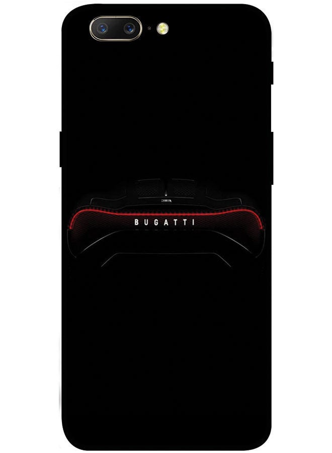 Protective Case Cover For OnePlus 5 Smart Series Printed Protective Case Cover for OnePlus 5 Bugatti Backside View