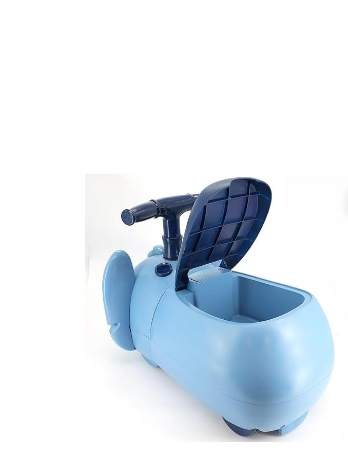 Kiddieland Zoom Zoom Stitch Ride‑On Car For Kids with Lights & Sounds | 12–36 Months - Image 4