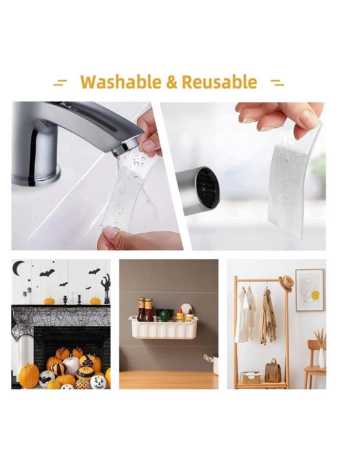 AIPL Double Sided Grip Tape Heavy Duty Ballon Tape Adhesive Tape For Walls Home Kitchen Carpet Car Decoration Transparent Tape Strong Reusable Anti Slip Tap (20 Mm X 3 Mtr X 1Mm Thick) - Image 3