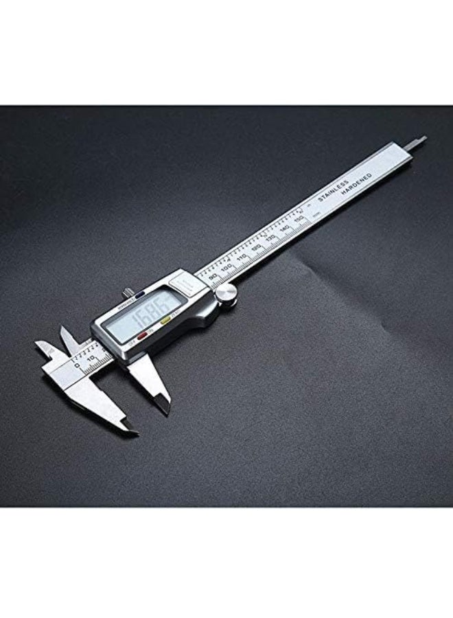 كاليبرو رقمي من الفولاذ المقاوم للصدأ BeigeFamu، 6 بوصات/150 مم، دقة 0.01 مم - Image 2