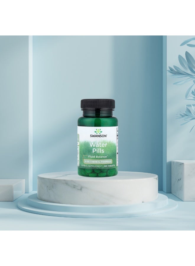 Swanson Water Pills 120 Tablets - Image 2