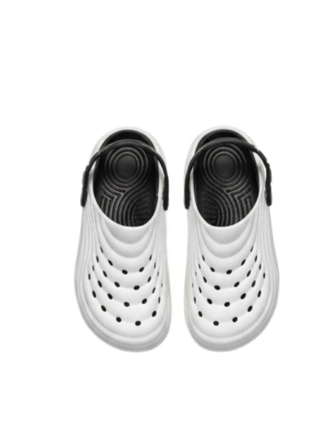 Rubber shoes Men's/Women's - White x Black - Image 1