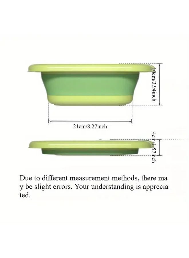 2 Green Portable Folding Dog Bath Tub Small Pet Shower Durable PP Material Easy to Store Ideal for Travel Home Use Pet Bathing Bathtub - Image 2