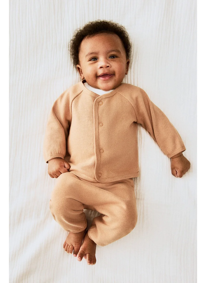 H&M 2-Piece Cotton Jersey Set