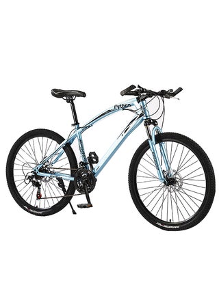 26 Inch Mountain Bike, 21 Speed Rear Derailleur Steel Frame Cycle, with Dual Disc Brake for Men Women Variable Speed Mountain Bike - pzsku/ZEC4C06FCC2D6A926DDBAZ/45/_/1727079801/5580a49d-f410-408f-be46-c67a1eafbf28