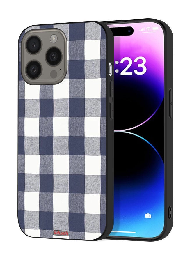 Tolwak Apple iPhone 15 Pro Protective Case Cover Cloth Pattern - Image 1