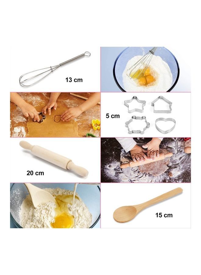 NIBEMINENT Kids Cooking Set 8.27 x 9.65 1.18cm  - Image 3