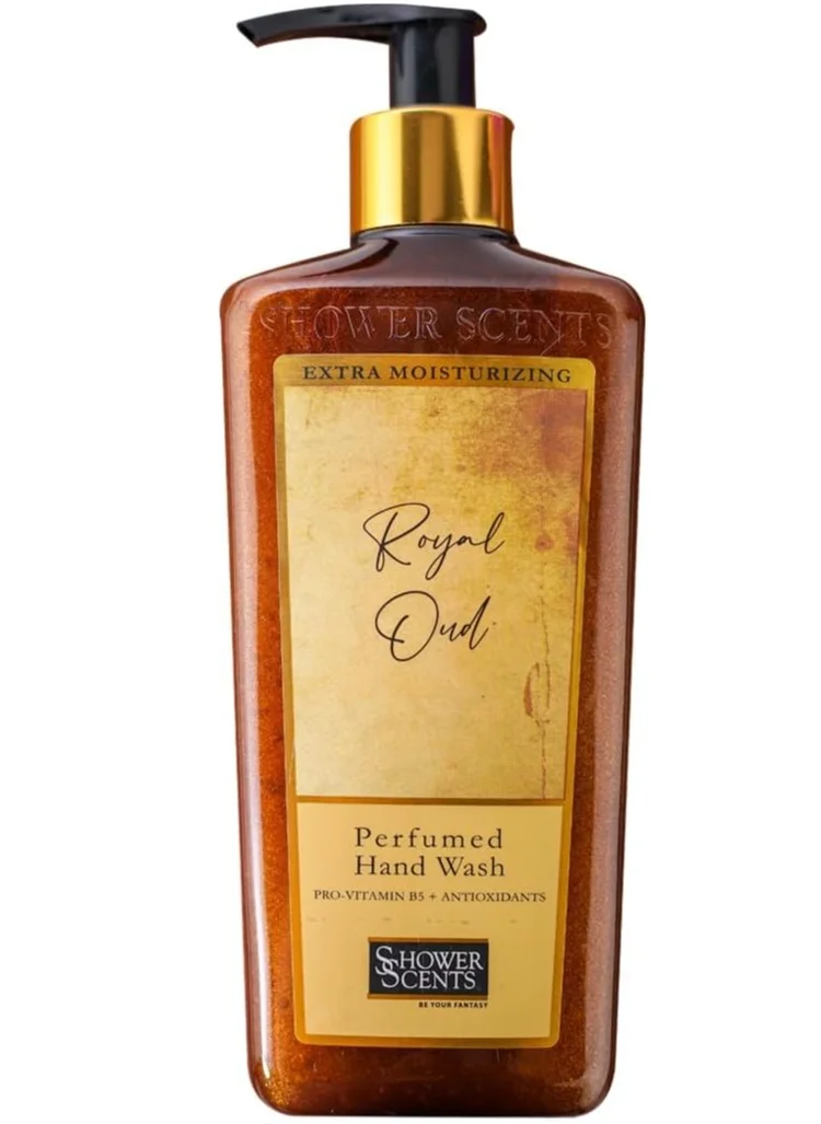 Shower Scents Shower Scents Royal Oud Extra Moisturizing Perfumed Hand Wash with Pro -Vitamin B5, Vitamin E and Antioxidants 312ml