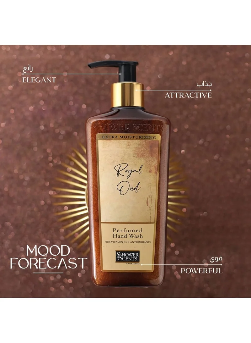 Shower Scents Shower Scents Royal Oud extra moisturizing perfumed hand wash 312ml