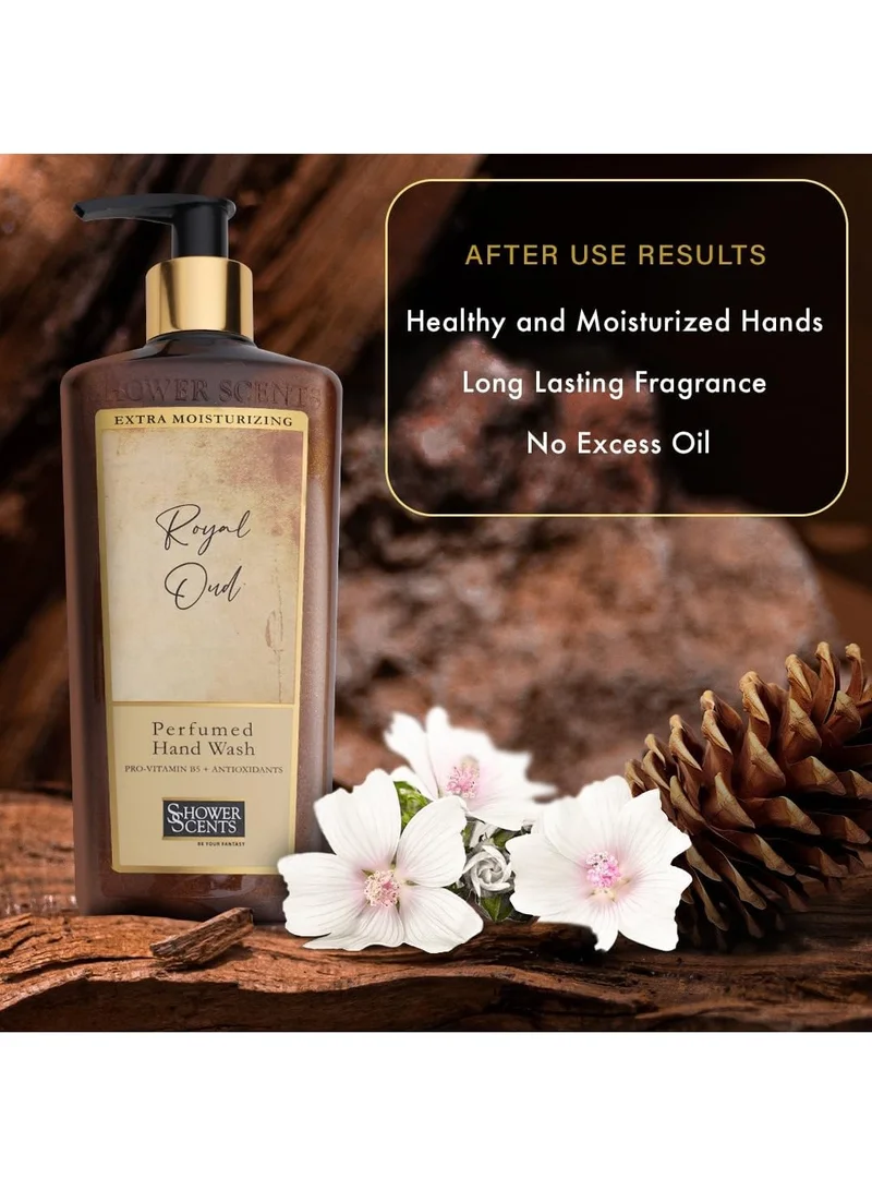 Shower Scents Shower Scents Royal Oud extra moisturizing perfumed hand wash 312ml