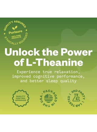 l carnitine and l theanine powder Purisure L-Theanine Powder, 100 g, Pure That Promotes Relaxation Focus, L-Theanine Supplement for Cognitive Function, No Fillers, Non-GMO, 1000 Servings | Best Price UAE Size:60 Veggie Capsules Top 7 L Carnitine Madonna Lily