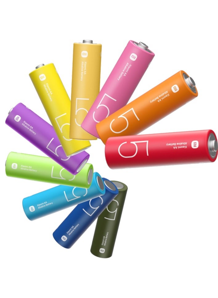 Xiaomi AA Rainbow Batteries 10 Count - Image 3
