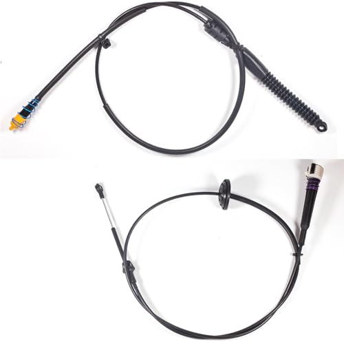 BEONEO 12477640 Gear Shifter Cable for Silverado Chevrolet Chevy GMC Sierra 1500 2500 3500 Transmission Shift Cable 905-144 4x4 pick-up Truck 4wd 1999 2000 2001 2002 2003 2004 2004 2005 2007 4l60e 4l80e 2PCS - Image 5