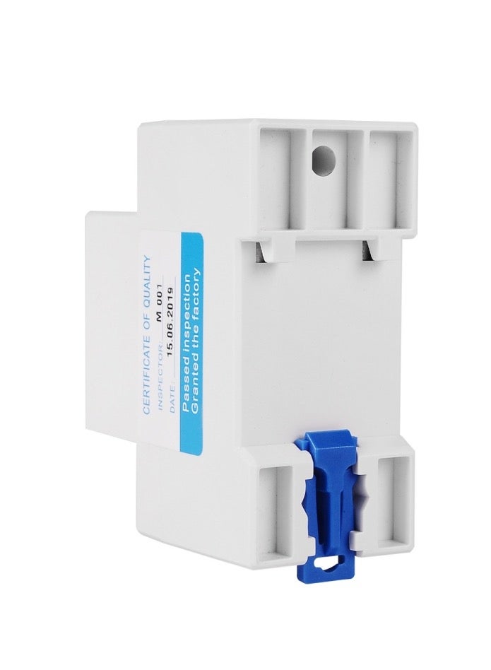 SINOTIMER DDS6619-526L-2 Can Reset Zero Backlight Display Single-phase Rail Electric Energy Meter - Image 4