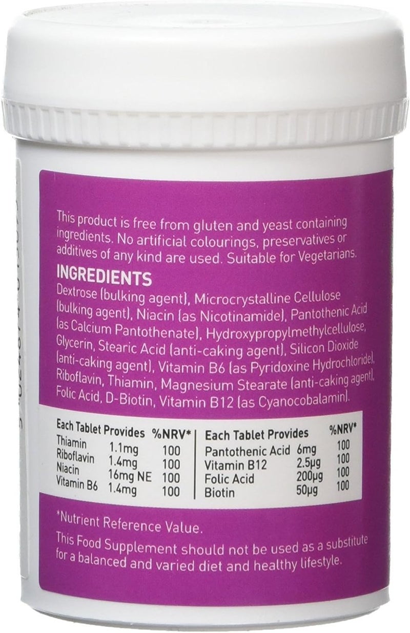 Valupak Vitamin B Complex 60 Tablets - Image 2