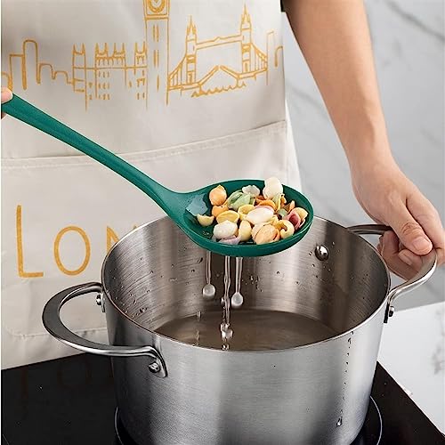 we3 Silicone Spatula Set of 4 Versatile Tools Cooking, Baking and Mixing Non-Stick & Heat Resistant(Green) - Image 5