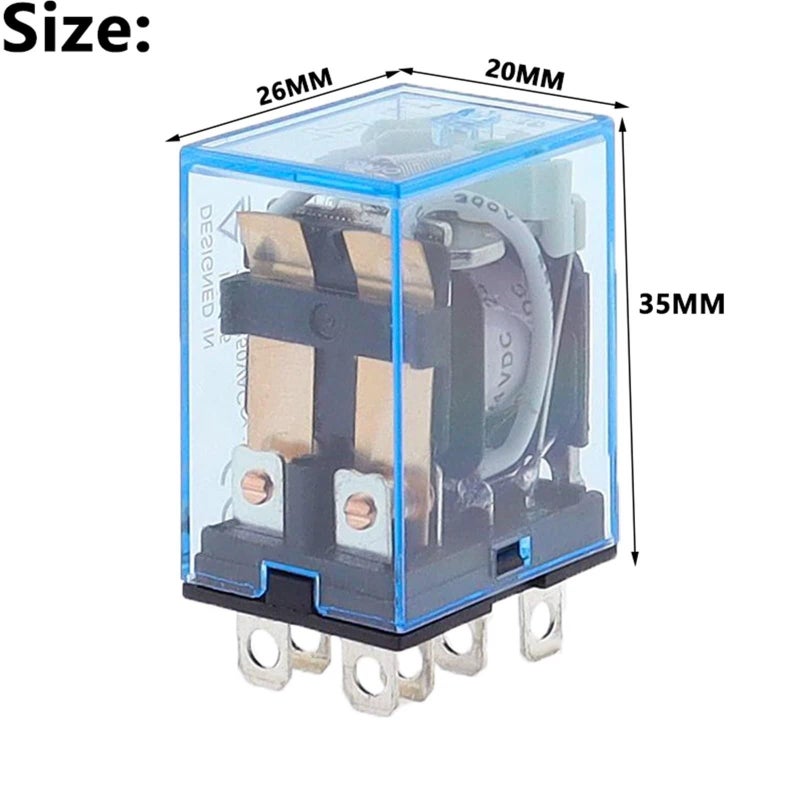 General Purpose LY2NJ HH62P Electromagnetic Relay 10A DPDT 8 Pins 36V DC Coil - Image 5
