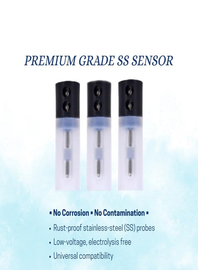 Eljos Stainless Steel Water Level Sensor Probe | Pack of 3 | for Water Level Controller and Indicator | Anti Rust - Image 2