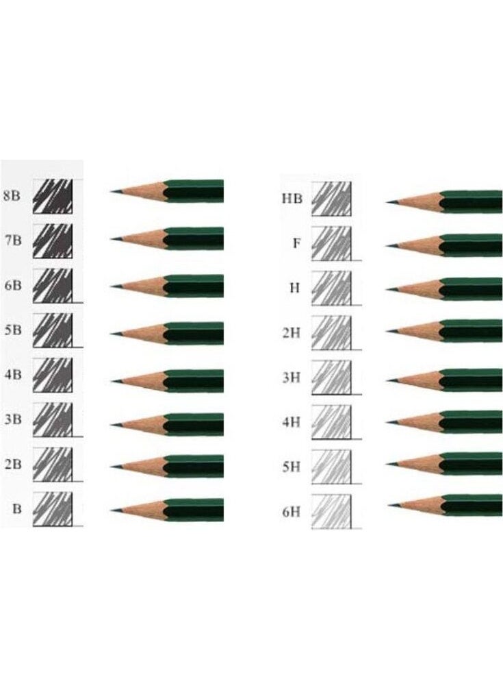 FABER-CASTELL - 3h Graded Art Pen Set of 6 - Image 1