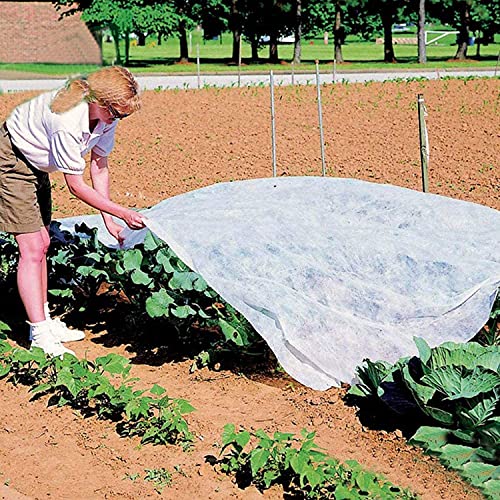 Alpurple Winter Plant Covers Freeze Protection -Warm Rectangle Plant Protection Cover, Frost Cloth Blanket Protecting Fruit Tree Potted Plants from Freezing Animals Eating (13 x 6.5 Feet) - Image 4