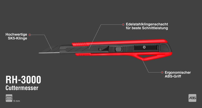 RONIX Retraceable Cutter-Fine Model - Image 2