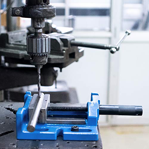 GROZ Drill Press Vice with 3 Mounting Options| Ideal for use with Drill Stands, Bench Drills & Drill Presses| All Axes Drilling| Jaw Width: 100 mm |Jaw Opening: 88 mm| Jaw Depth: 30 mm| DPV/UG/3/100 - Image 5