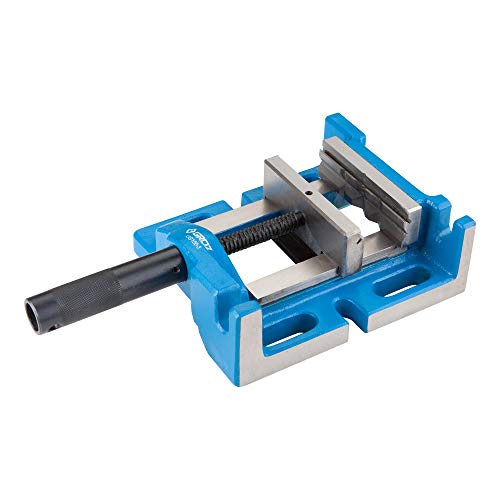 GROZ Drill Press Vice with 3 Mounting Options| Ideal for use with Drill Stands, Bench Drills & Drill Presses| All Axes Drilling| Jaw Width: 100 mm |Jaw Opening: 88 mm| Jaw Depth: 30 mm| DPV/UG/3/100 - Image 1