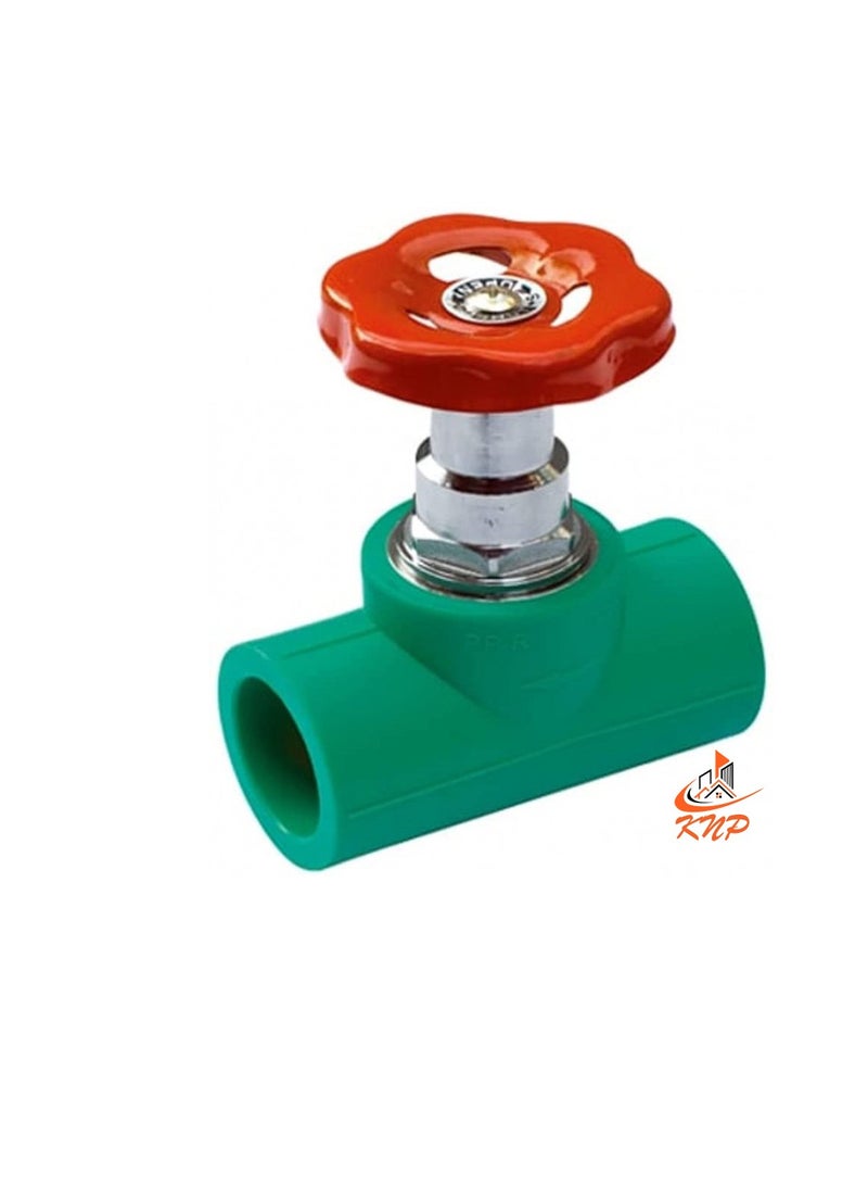 KNP 32mm PPR Pipe Open Gate Valve - Image 1
