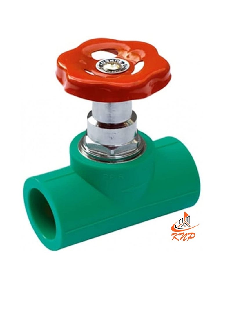 KNP 32mm PPR Pipe Open Gate Valve - Image 2