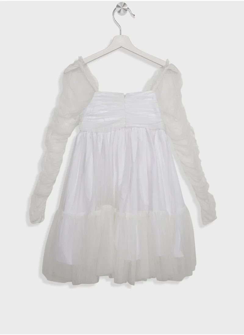 Bardot Junior Kids Embry Tulle Midi Dress