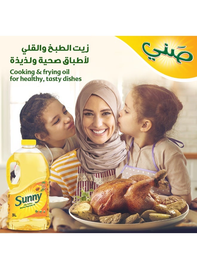 Sunny Sun Active Blended Vegetable Oil 3 L - Image 2