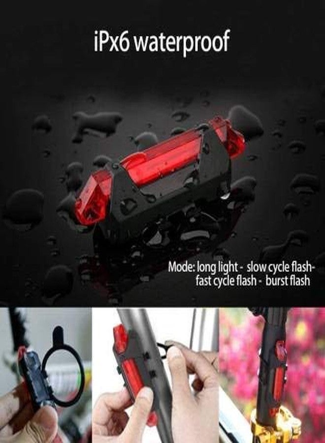 AFPIN Cycle Tail Light Different Lights Cycle Tail Lights Rechargeable Waterproof Cycle Tail Lights for Bicycle Durable Cycle Back Light - Image 5