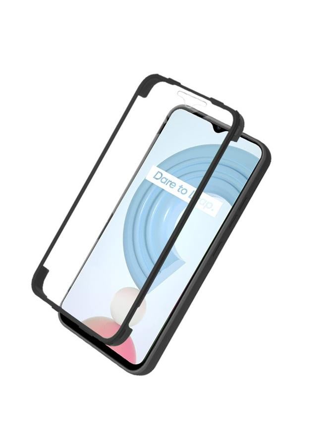 اس-توب جراب لهاتف Realme C21، جراب هاتف بتغطية كاملة 360 درجة - Image 2